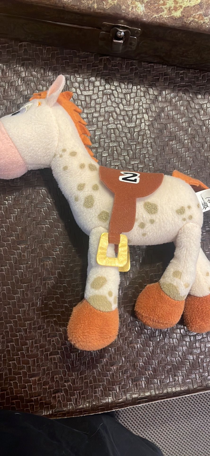 Disney Parks Bullseye Appaloosa #2 race horse Toy Story plush