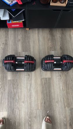 Bowflex Adjustable Dumbbells 52.5 lbs each