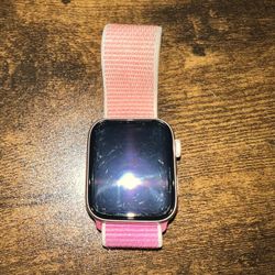 Apple Watch series 4 with sports band 