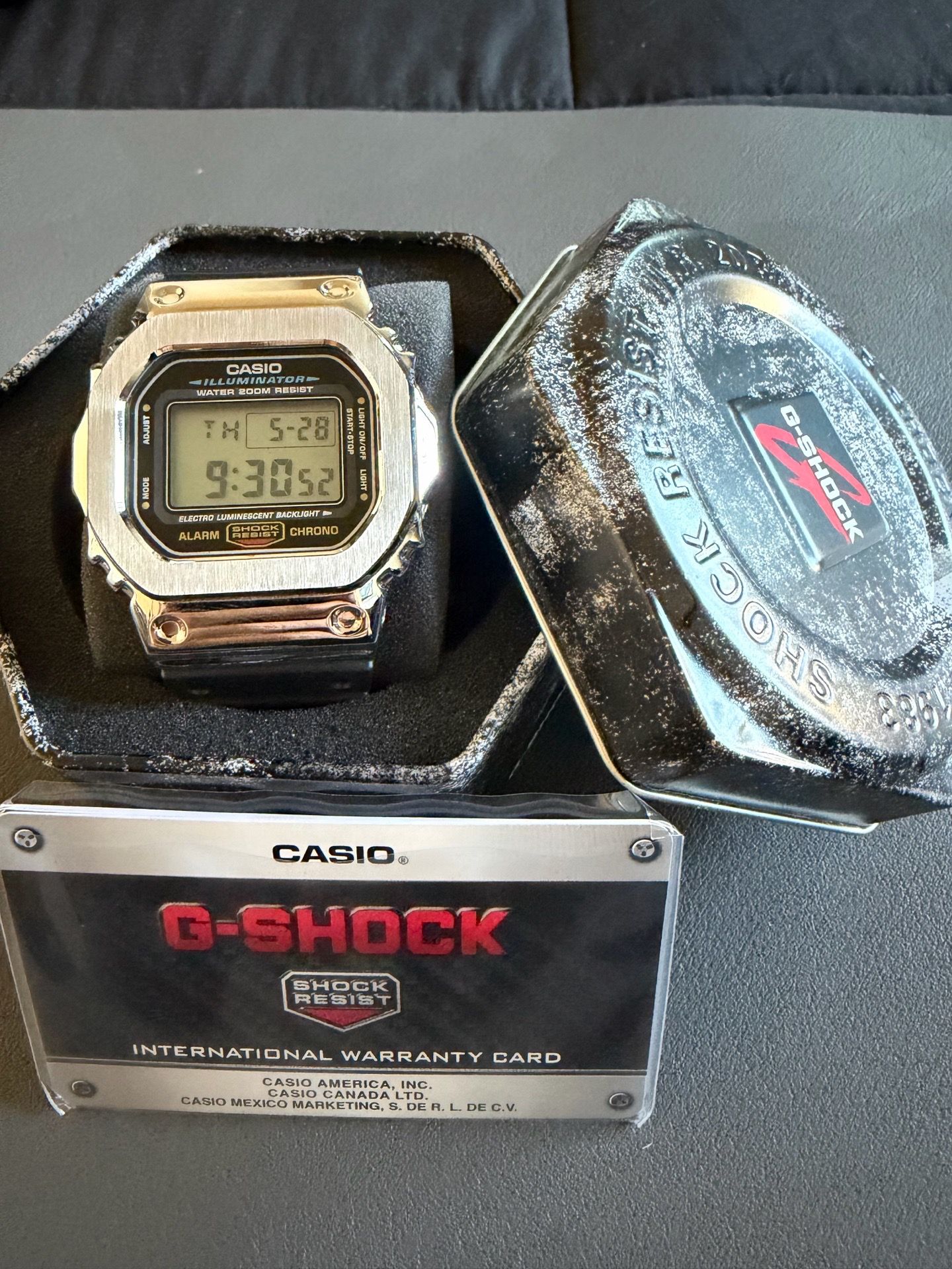 Casio DW5600E-1V Wrist Watch for Men With Metal Case
