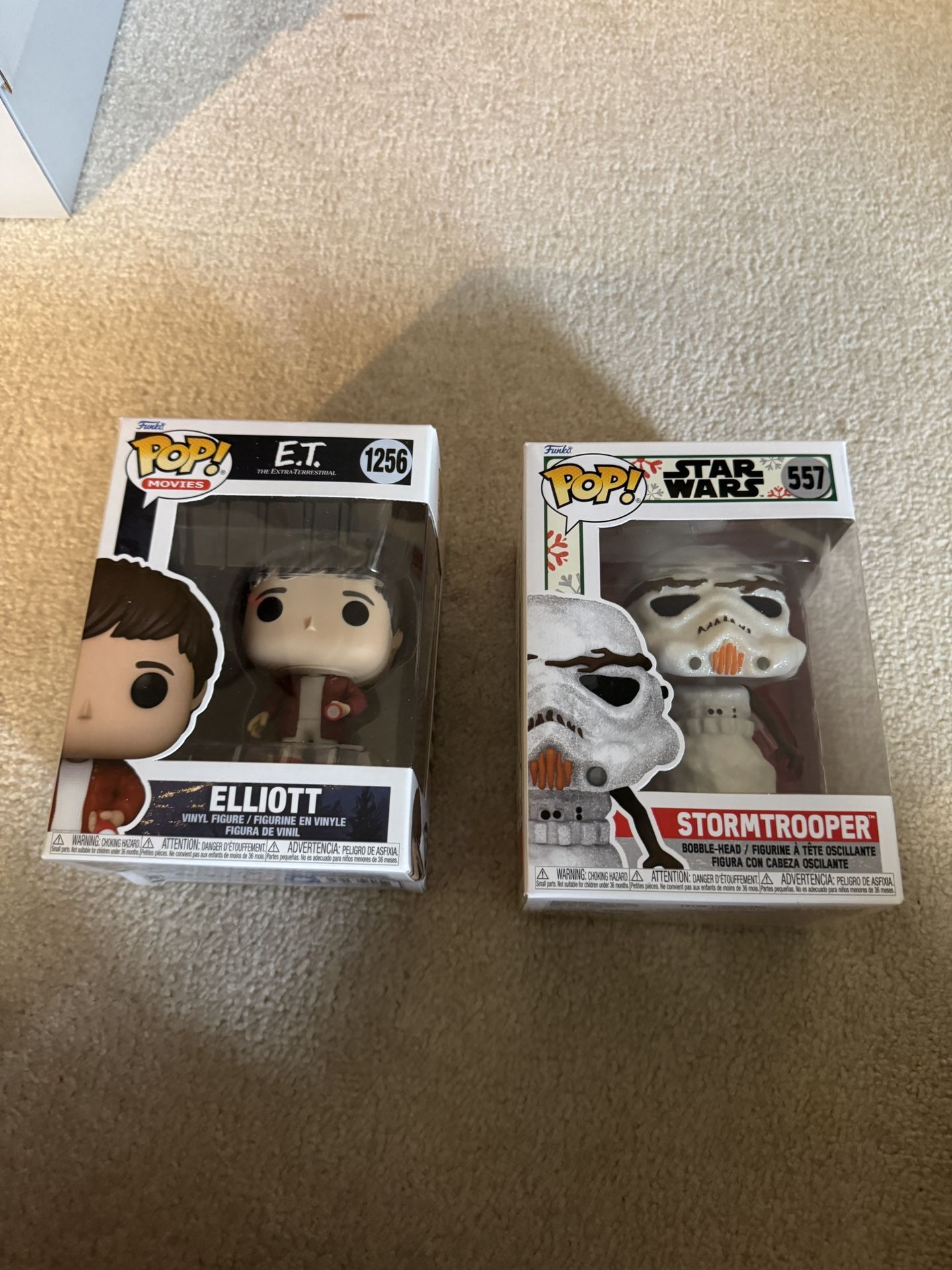 Star Wars/ET Funko Pops