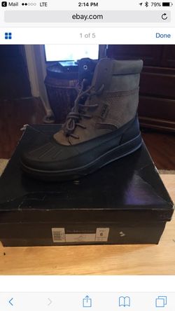 Grade school polo boots