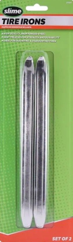 Titan Slime 10in Tire Iron Set 2 Pieces Heavy Duty Drop Forged Steel Mounting