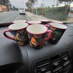 ROOSTER GREAT CONDITION MUGS