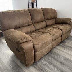 Micro fiber couch