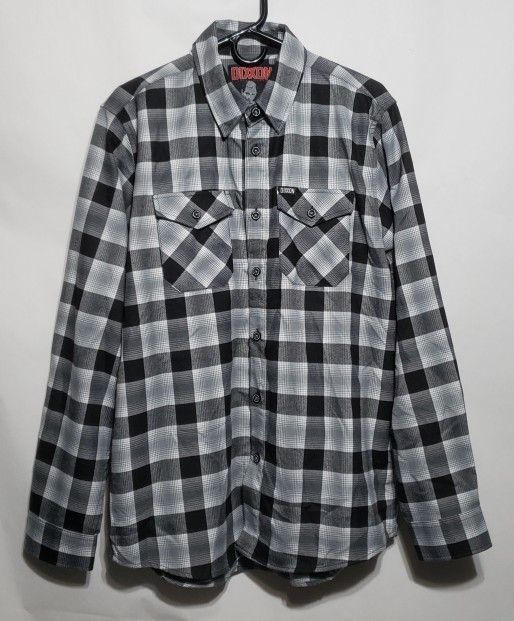 DIXXON FLANNEL THE MICKEY FLANNEL SHIRT MENS SIZE LARGE