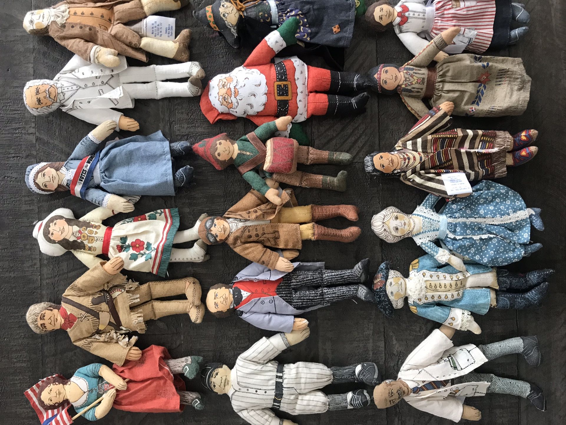 18 American Spirit Collection Doll Figure Plush Babe Ruth Amelia