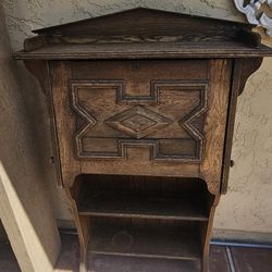 Antique Drop Down Desk and bookshelf