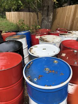 Scrap barrels