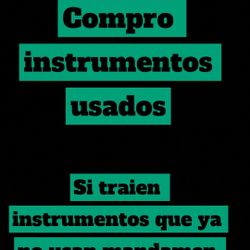 Compro instrumentos 