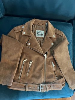 Levi Strauss & Co. Suede Moto Jacket