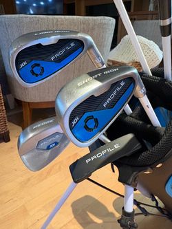 Set of Wilson Profile Junior Golf Clubs with Stand Bag