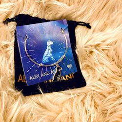 Swarovski Crystal Alex & Ani Dog Bracelet 