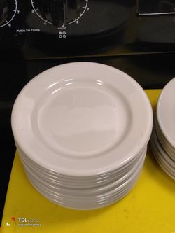 Milkglass White Tableware Plate Collectible Vintage Design
