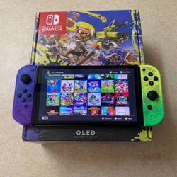 NINTENDO SWITCH OLED Loaded With 125 Switch Games