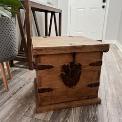 Vintage Chest Vault Storage Space