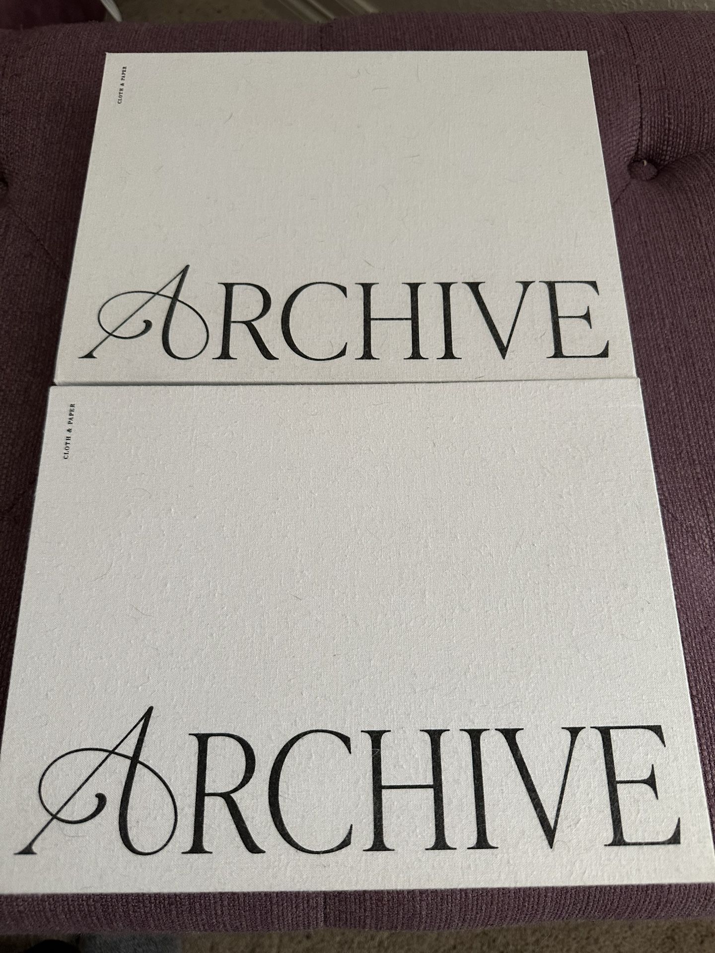 Archive Storage Boxes