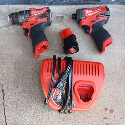 Drill Set Milwaukee 