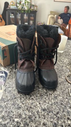 kids sz 1 Sorel Snowpack REI new winter boots