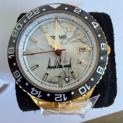 The Trump Signature White Marble Watch “fight* Limited Edition 69 out of 250