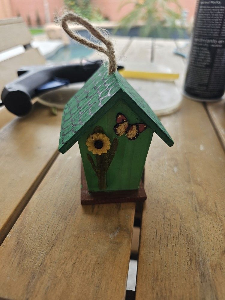 Hand Crafted Bird House