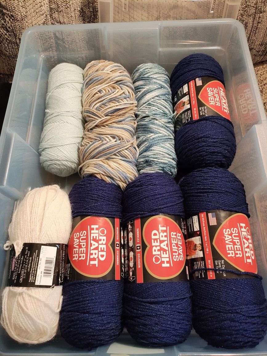 Yarn. Price For All 8. Four Are Large 7 oz