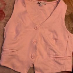 Pink Button Up Shirt 