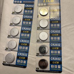 Car Remote Batteries CR2032