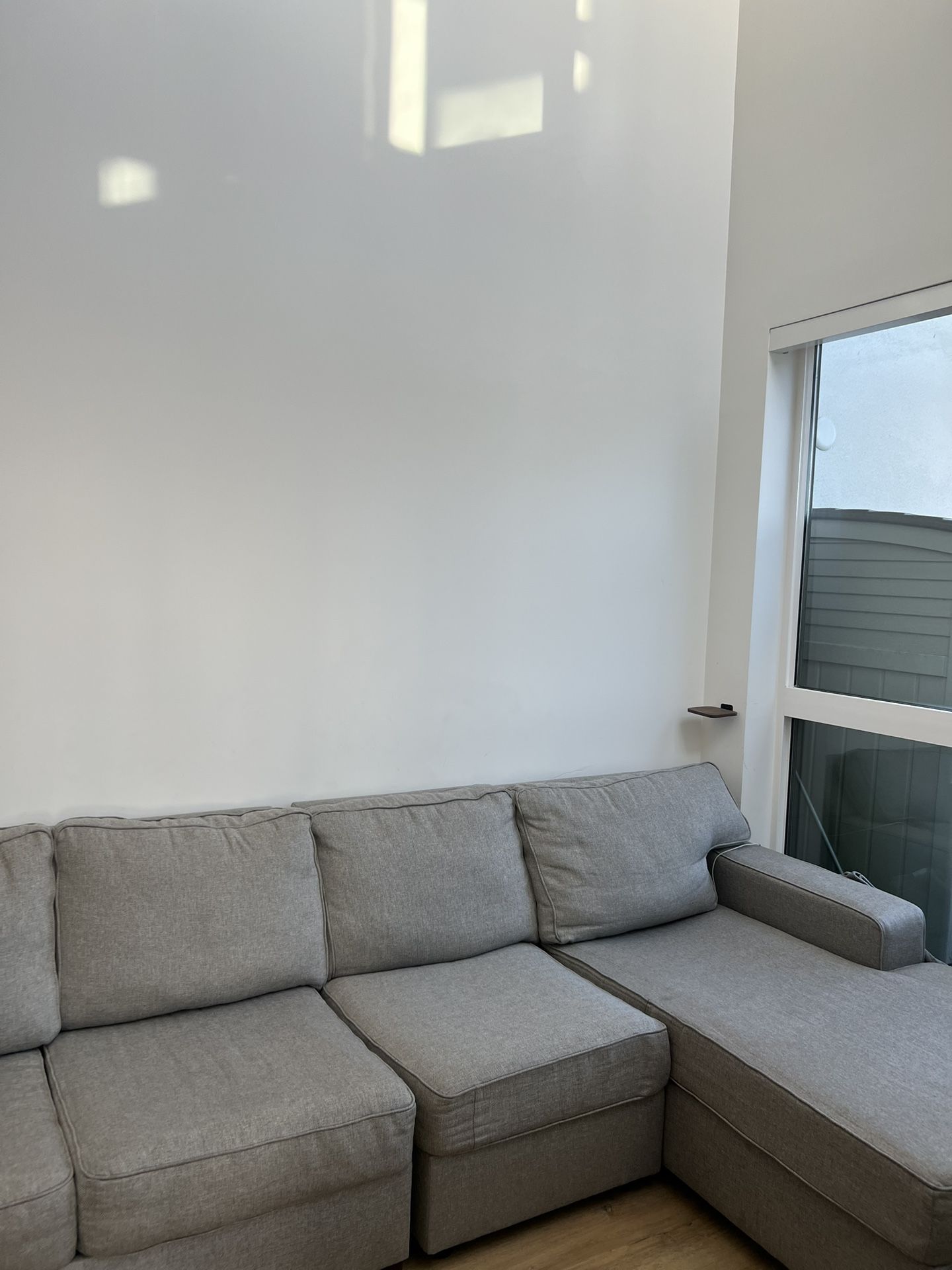 Grey Four Seat Sectional couch