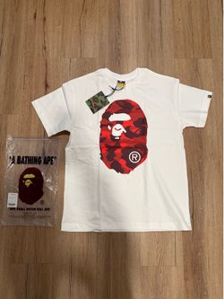 Red Bape Tee Size M