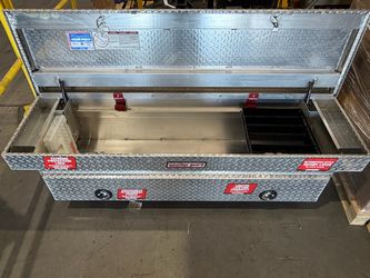 WEATHER GUARD 127-0-02 Aluminum Truck Tool Box – Excellent Condition
