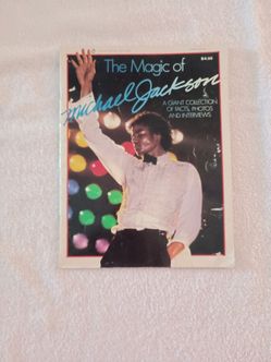 Vintage 1984 The Magic Of Michael Jackson Life Story Soft Cover Book/Magazine