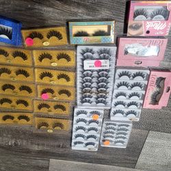 Eyelashes New $1 Each Pair