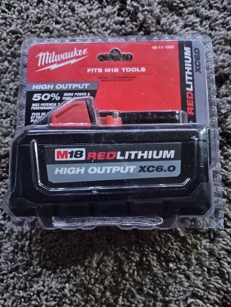 Milwaukee Battery 6.0