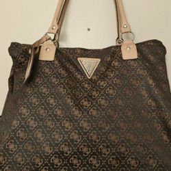 GUESS  Monogram Tote Bag