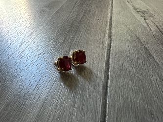 Ruby Earrings 