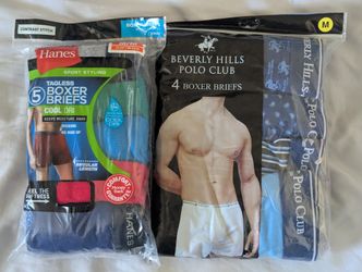 Medium Men Boxer Briefs (9 Total)