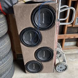 4 12 Inch Speakers