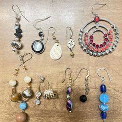 Vintage Single Earrings Lot
