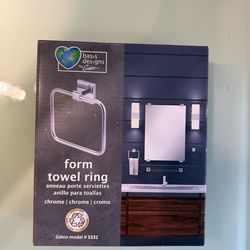 Chrome Towel Ring