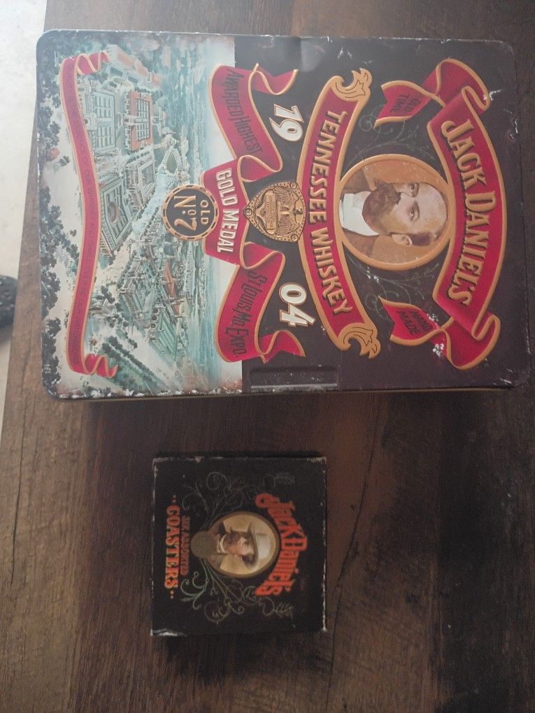 Jack Daniels Whiskey Glasses And Coasters