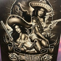 Cuadro Adelitas