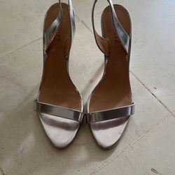 Shultz Silver Heels 