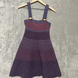 Vintage Free People Angora/Wool Jumper Dress Size XS