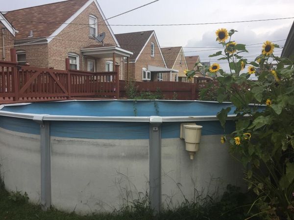 20 foot deep pool