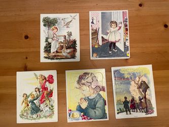 5 Vintage Puzzles 1950s