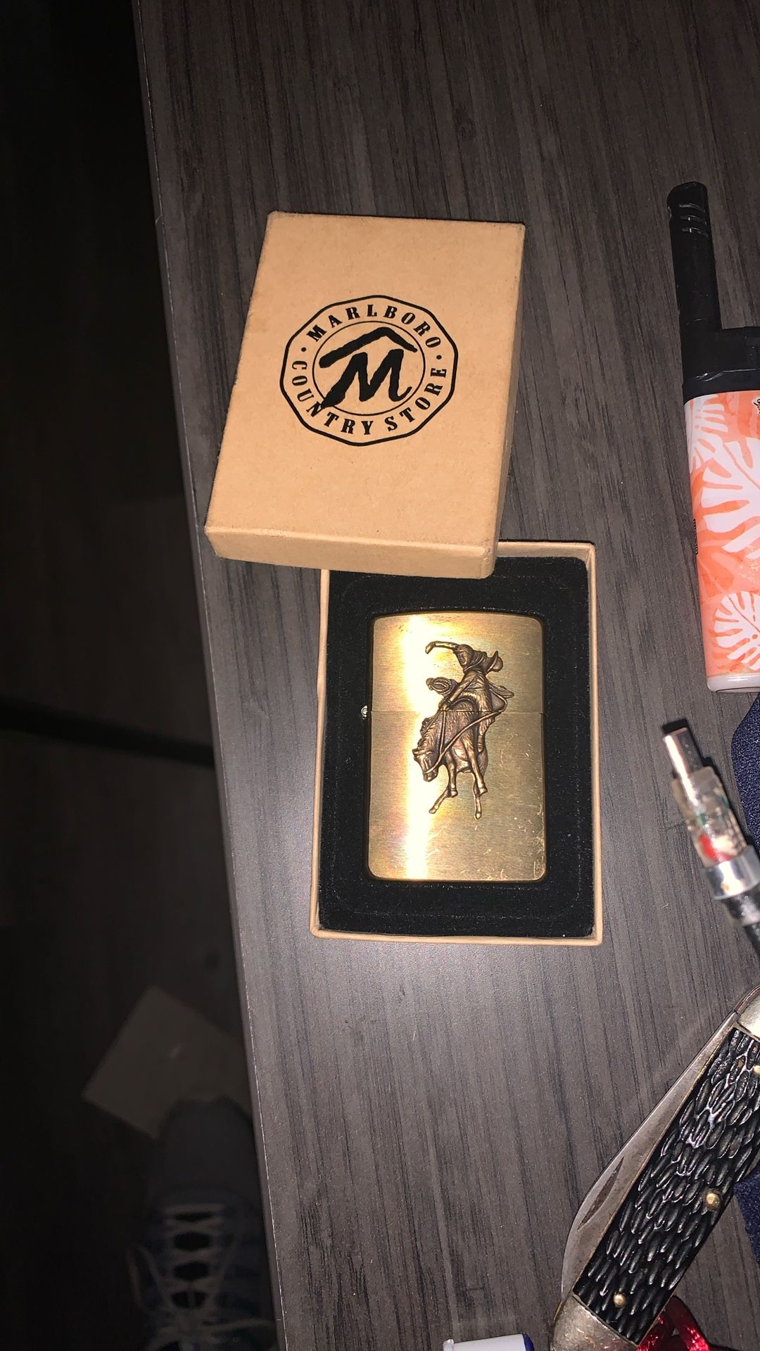 Vintage Zippo Marlboro Lighter