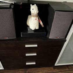 Studio Polk Audio Speaker And Subwoofer 