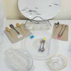 Vintage Silver, Glassware