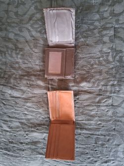 Pocket wallets fairly used